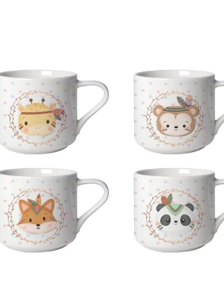 MUG BAJO 350ML ANIMALES MUG BAJO 350ML ANIMALES