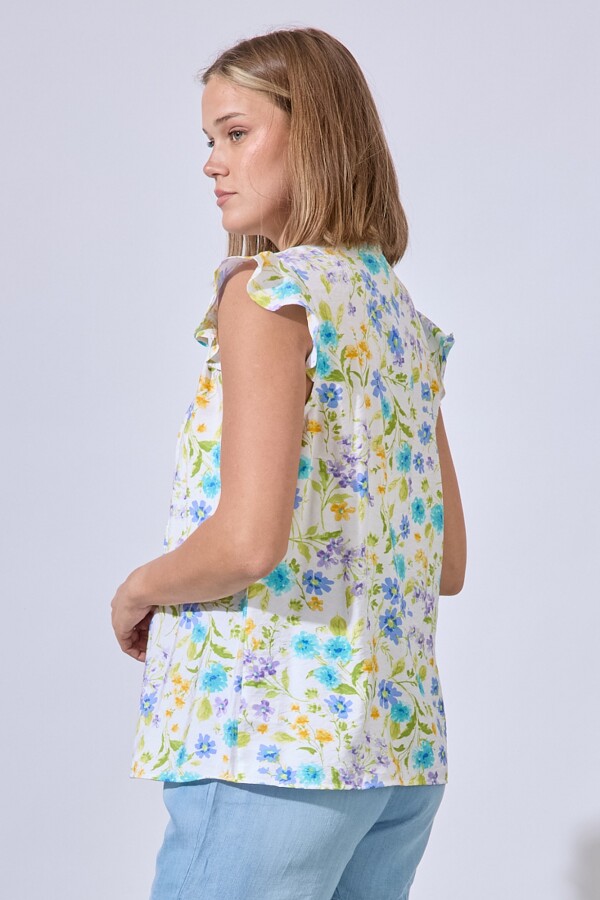 Blusa Spring MULTI/AZUL