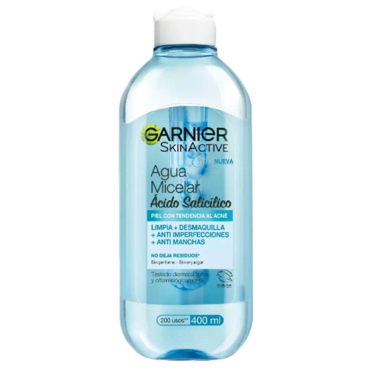 Agua Micelar Anti Imperf. Express Aclara Garnier 400 Ml. 
