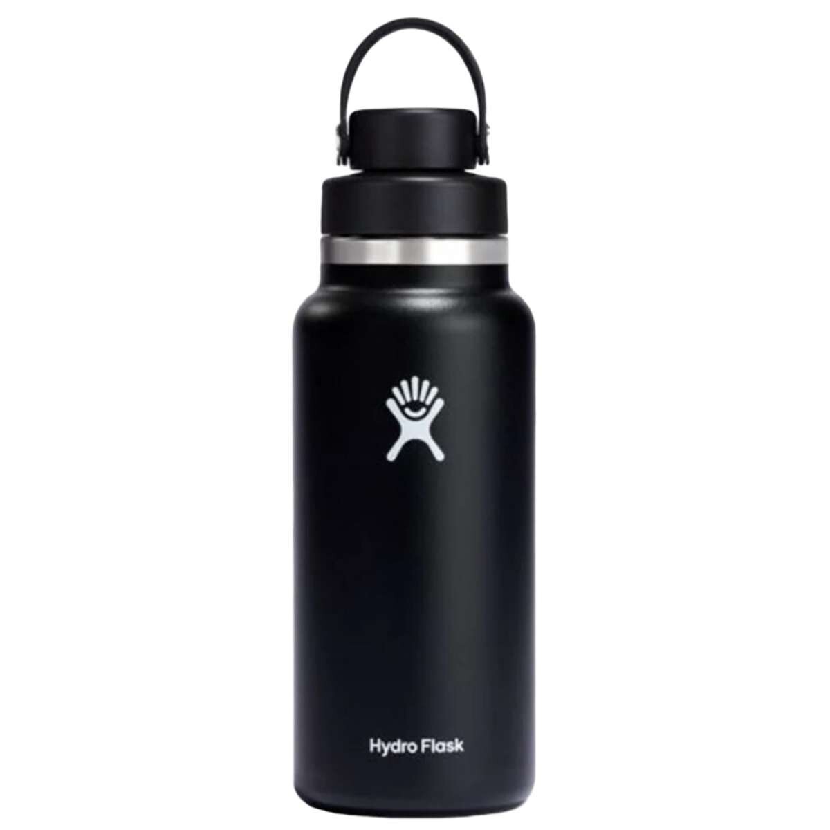 Botella Hydro Flask 32 Oz Wide Flex Chug Cap - Negro 