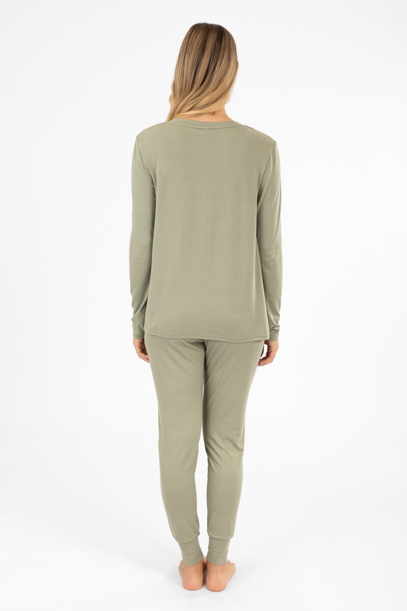 Pijama yummy Verde claro