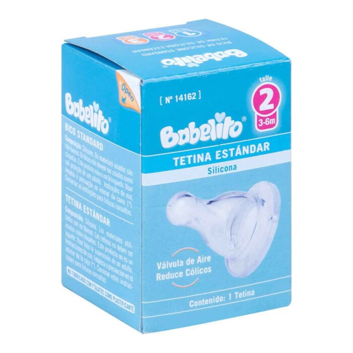 BABELITO TETINA SILIC.CAJA N.2 R.14162 U única
