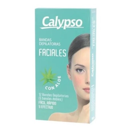 CALYPSO BANDAS DEPILATORIAS FACIALES CON MANZANILLA 12 BANDAS CALYPSO BANDAS DEPILATORIAS FACIALES CON MANZANILLA 12 BANDAS