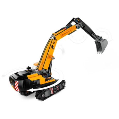 Lego Excavadora de Construcción 633 Piezas 8+ Lego Boys