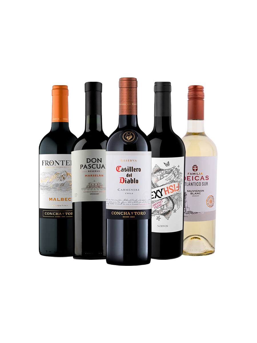 Pack Bacán Selección The Wine Edit x5 vinos Golden Hour Pack Bacán Selección The Wine Edit x5 vinos Golden Hour