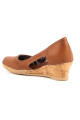 Zapato Taco Corrido Cuero Terra