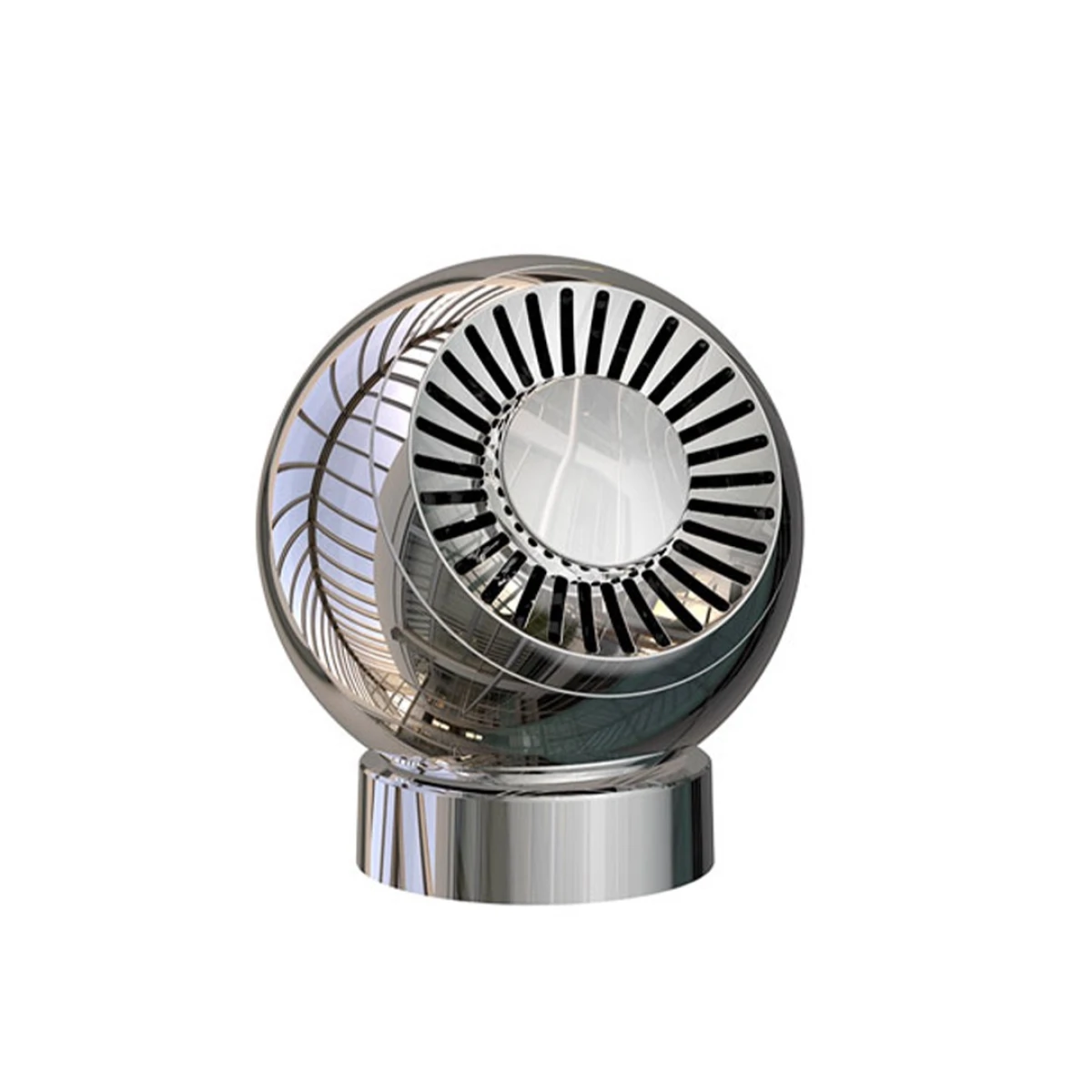 Perfumador Magnetico Negro ZS201 - PLATA 