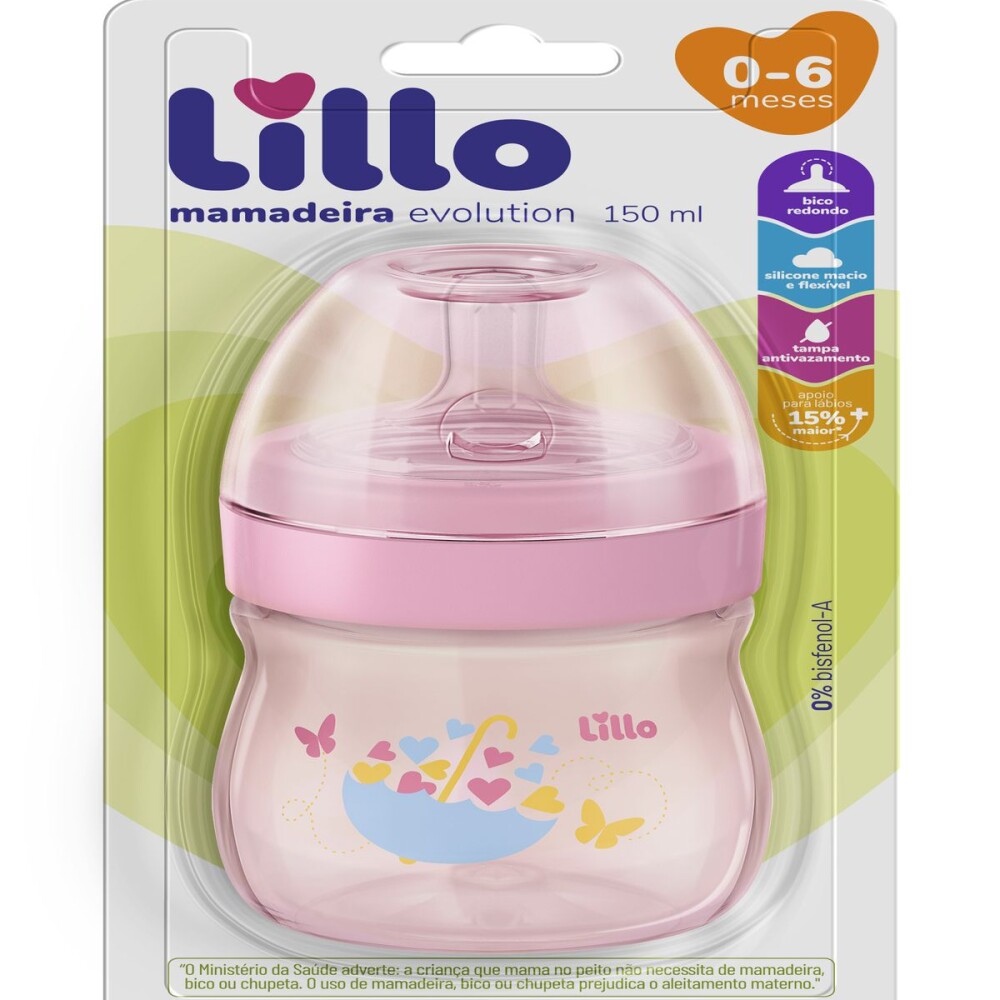 LILLO BIB SUPER EVO 1ER PASOS RO 240 ML. única