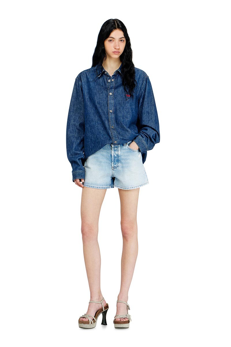 Short Para Mujer De-Helios Azul