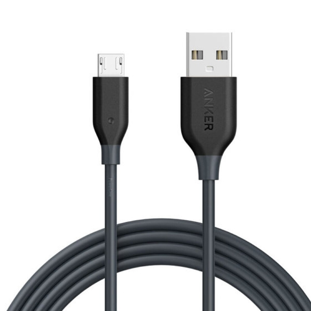 Cable Powerline + Lightning ANKER Longitud 0.9M 3FT - Gris 