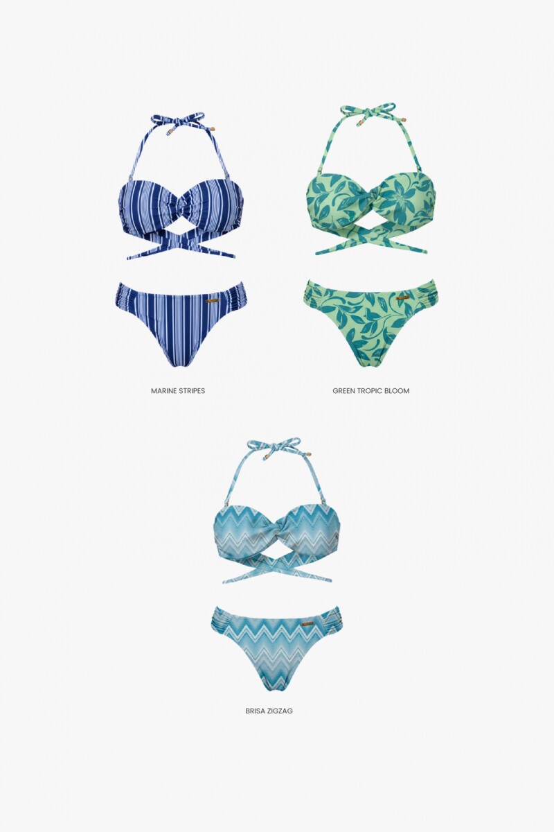 SET MYKONOS MARINE STRIPES