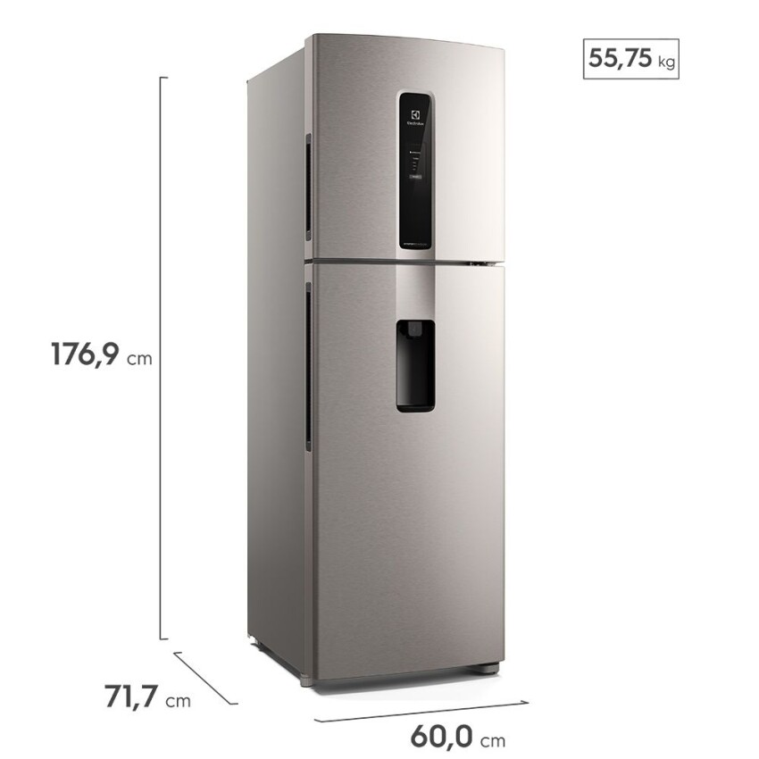 Heladera Electrolux EL-IW46S inox. inverter Heladera Electrolux EL-IW46S inox. inverter