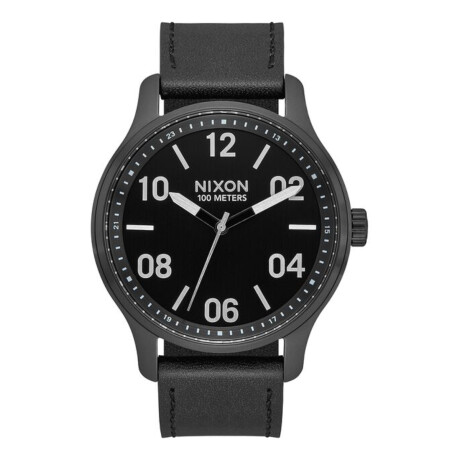 Reloj Nixon Fashion Cuero Negro 0