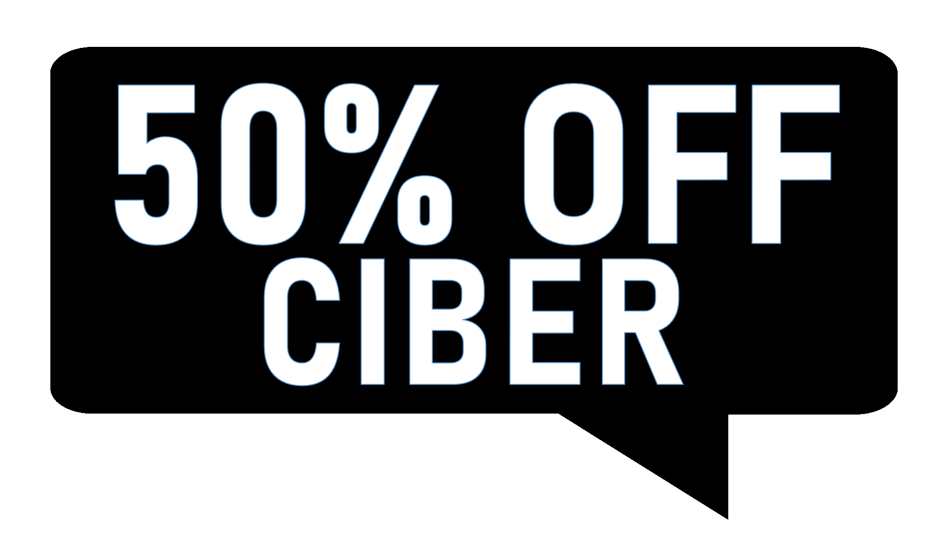 Cyber 50% OFF