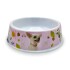 Plato Comida Agua Mascota Perros Gatos Comedero Bebedero Variante Color Rosa