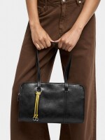 Bolso De Hombro Bowling M negro