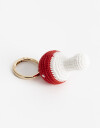 Llavero Cozy Llavero Y Bag Charm Hongo Crochet - Combinacion Bicolor