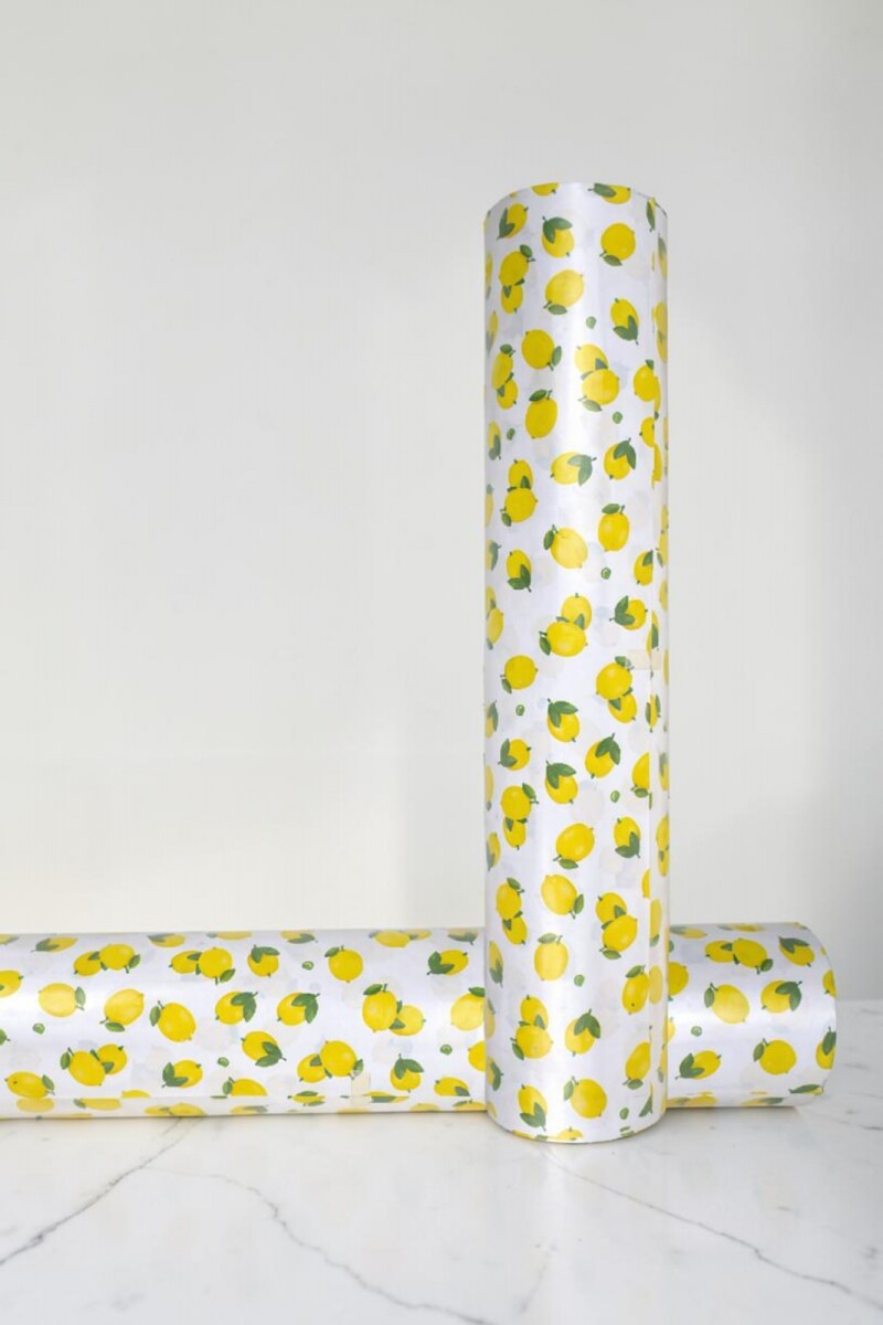 Papel Regalo Bobina 60cm x 100mts - LIMON 