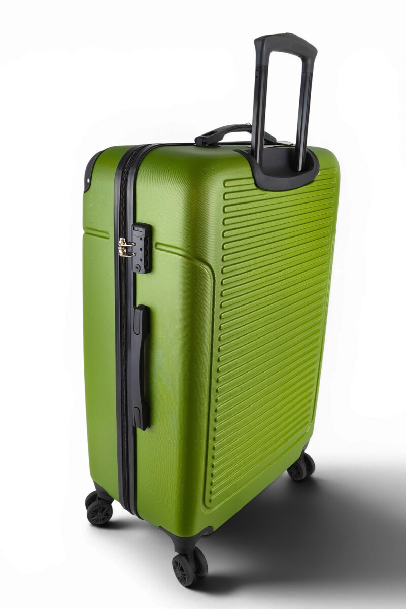 Valija grande ABS (fibra) de 28" Verde