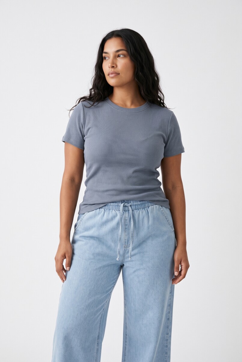 REMERA GALTHER - AZUL PIEDRA 