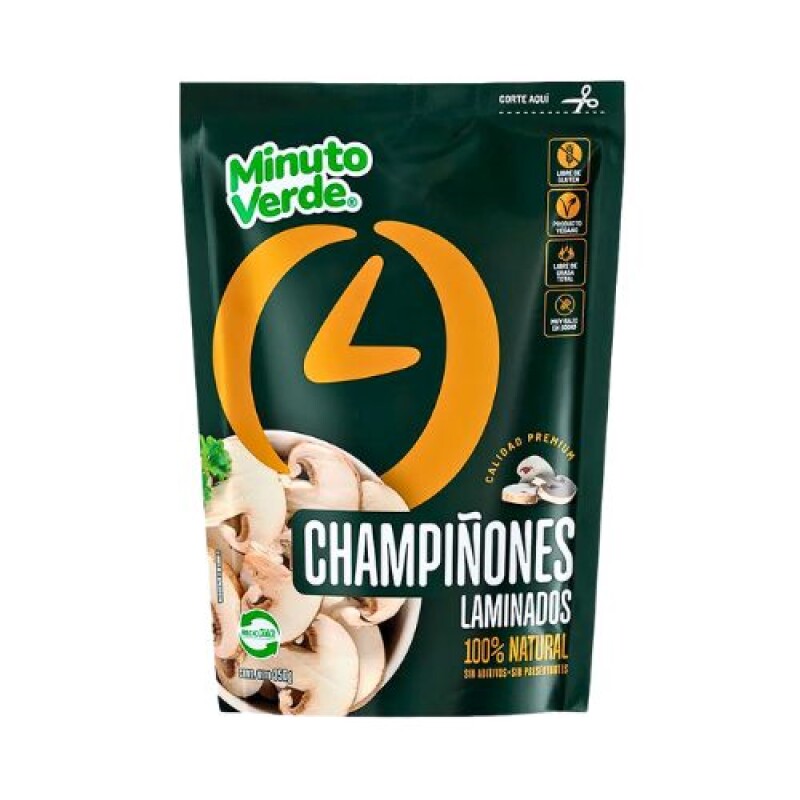 Champiñones laminados Minuto Verde - 350 g Champiñones laminados Minuto Verde - 350 g