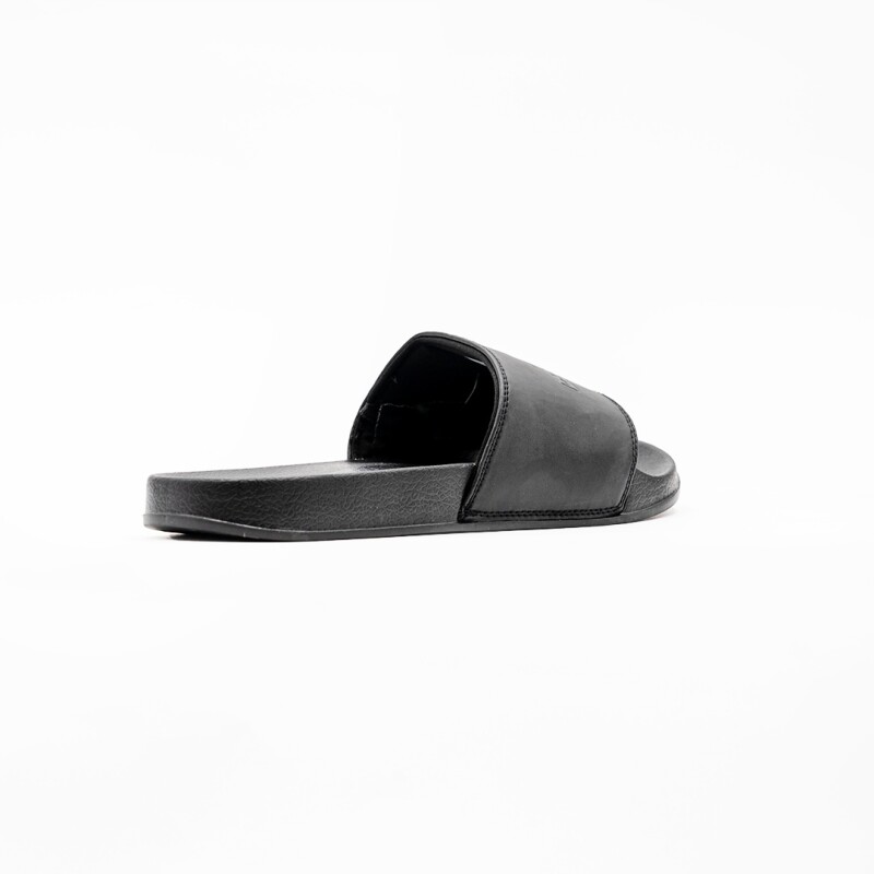 SLIDES MEN NEGRO/BLANCO NEGRO/NEGRO
