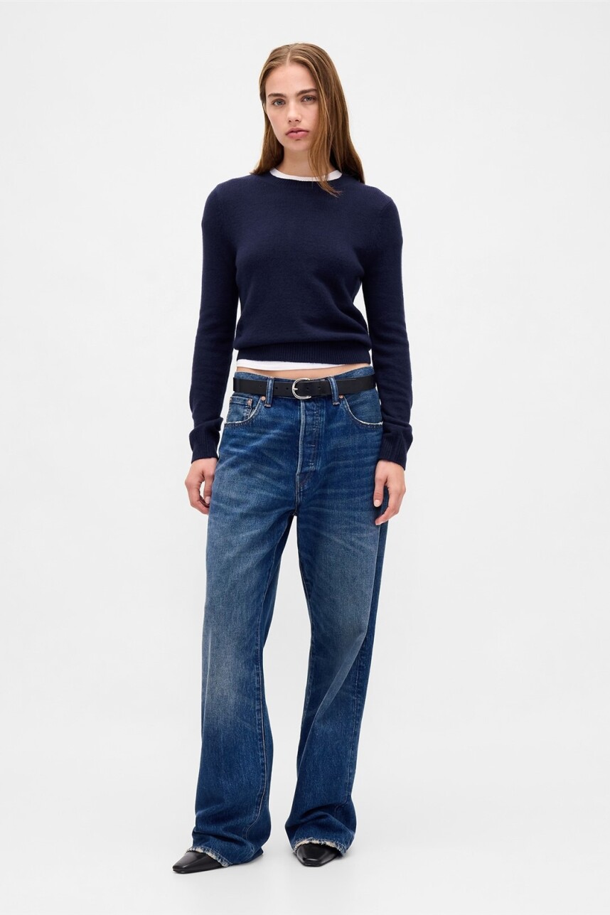 Buzo Cashsoft Mujer Navy Uniform
