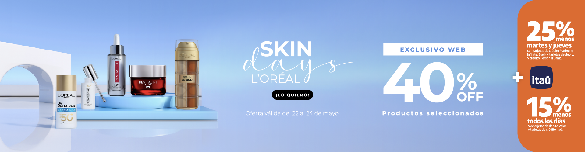 skin days 40%