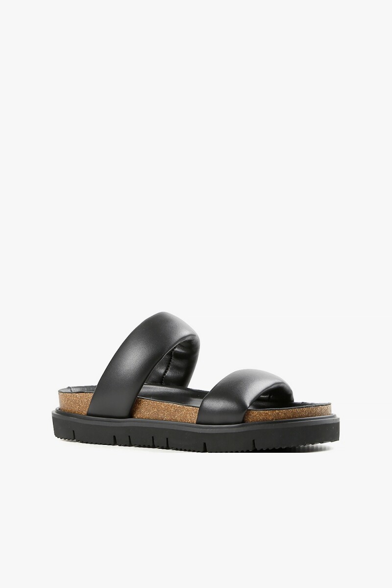 SANDALIA LUGG PUFF Negro