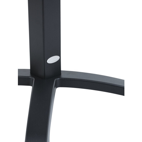 Mesa de balcón HOBRO A70xL70 negro Negro