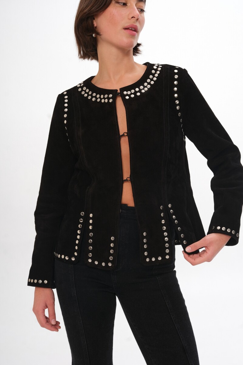 Chaqueta Leather Reynalda Negro