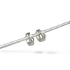 Caravanas Aros con Zirconia-Plata 925-Piedra Zirconia-CA3047 Conpiedra