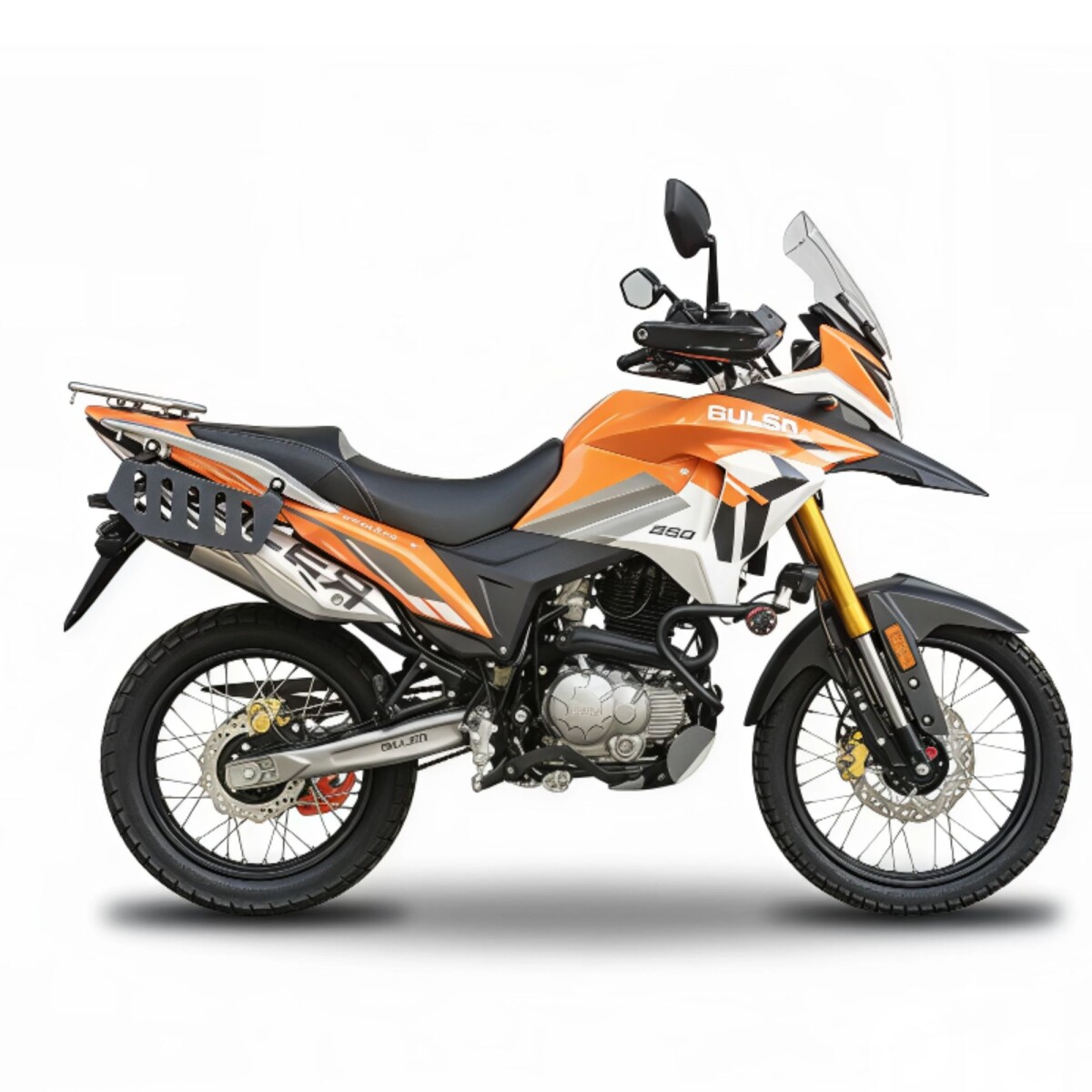 Moto Buler Rally 250cc Rayos - Naranja 