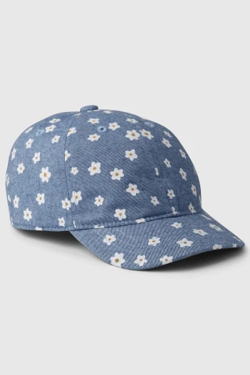 Gorro Con Visera Toddler Niña Flower Print