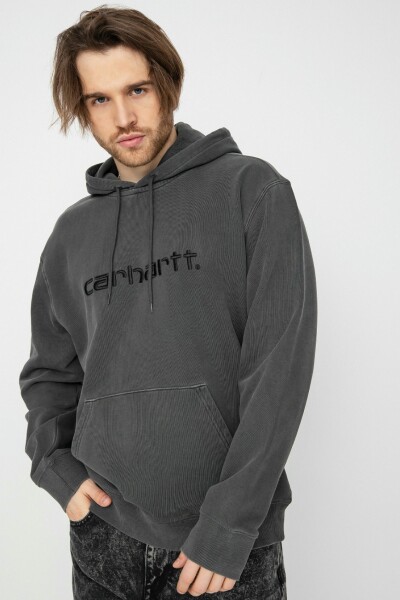 Hooded Duster Sweat Negro