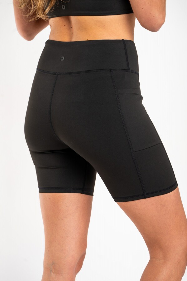 Biker Deportiva Tiro Alto Negro