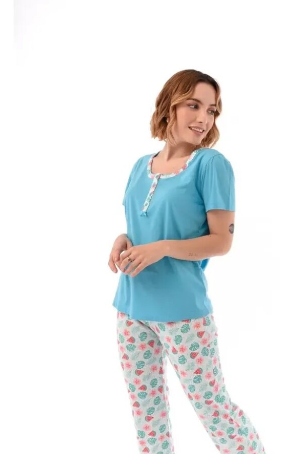 Pijama Manga Corta Pantalón 41641 Pijama Manga Corta Pantalón 41641