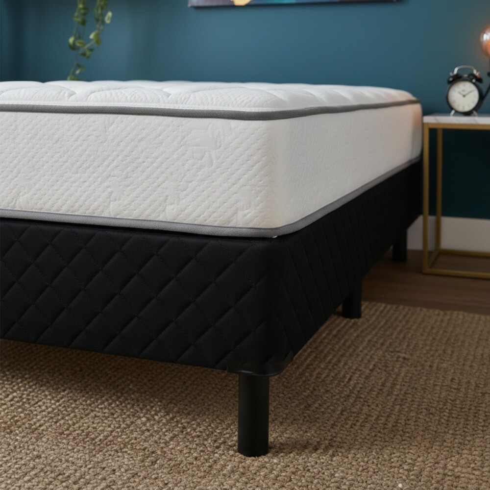 Detalle Base Box Negro Antideslizante