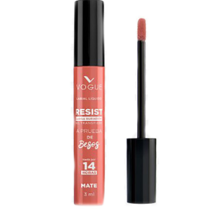 Labial líquido resist a prueba de besos Vogue Tono Elegante