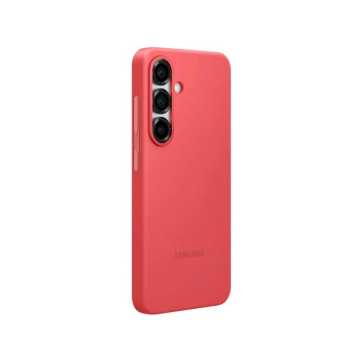 Funda Samsung Silicone Case para Galaxy S25 Red