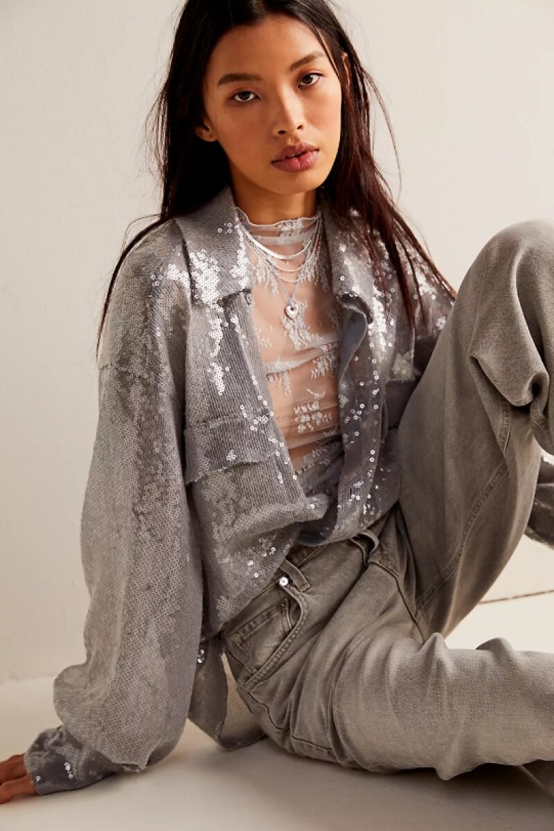 CAMISA DISCO MARGARTIA Gris