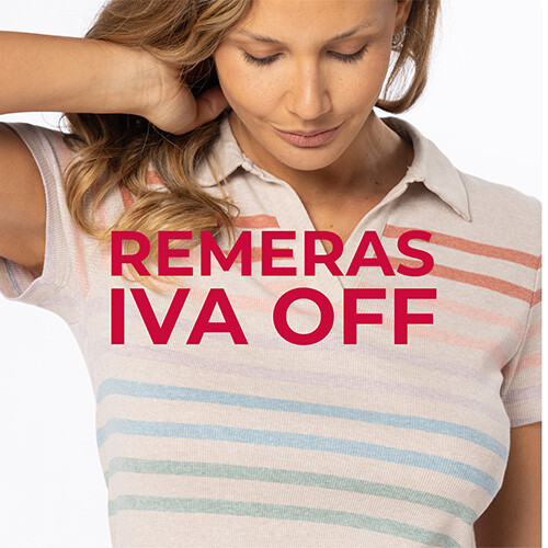 IVA OFF - remeras para ellas