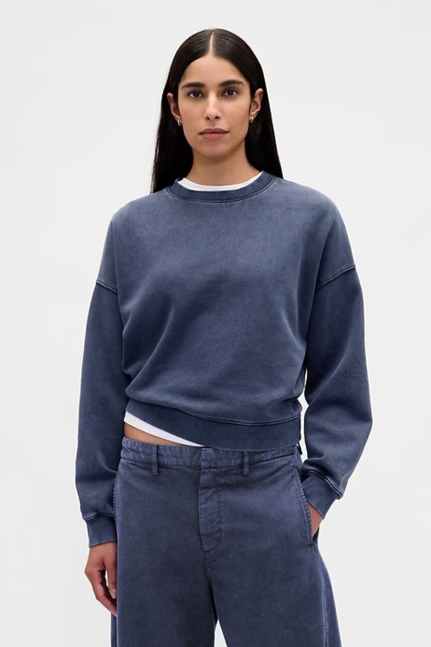 Buzo Deportivo Mujer Tapestry Navy