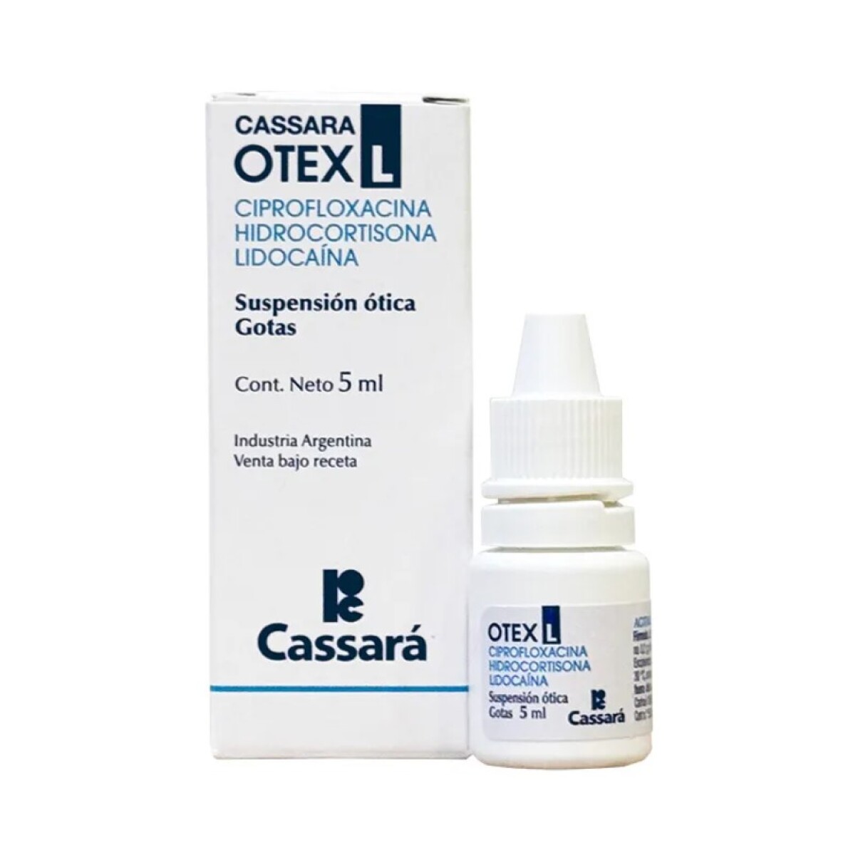 OTEX L GOTAS OTICAS FRASCO X 5 ML. 