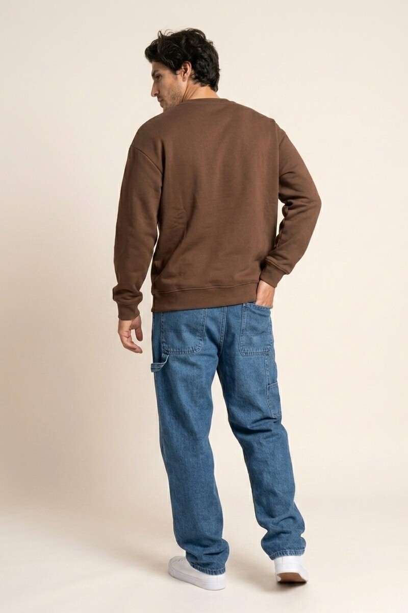 SWEATER ARCH OVER H-marron