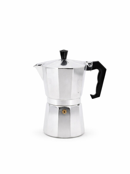CAFETERA ITALIANA PLATEADO (V)