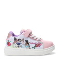 Championes Infantiles Disney Princesa c/Velcros Rosa - Blanco