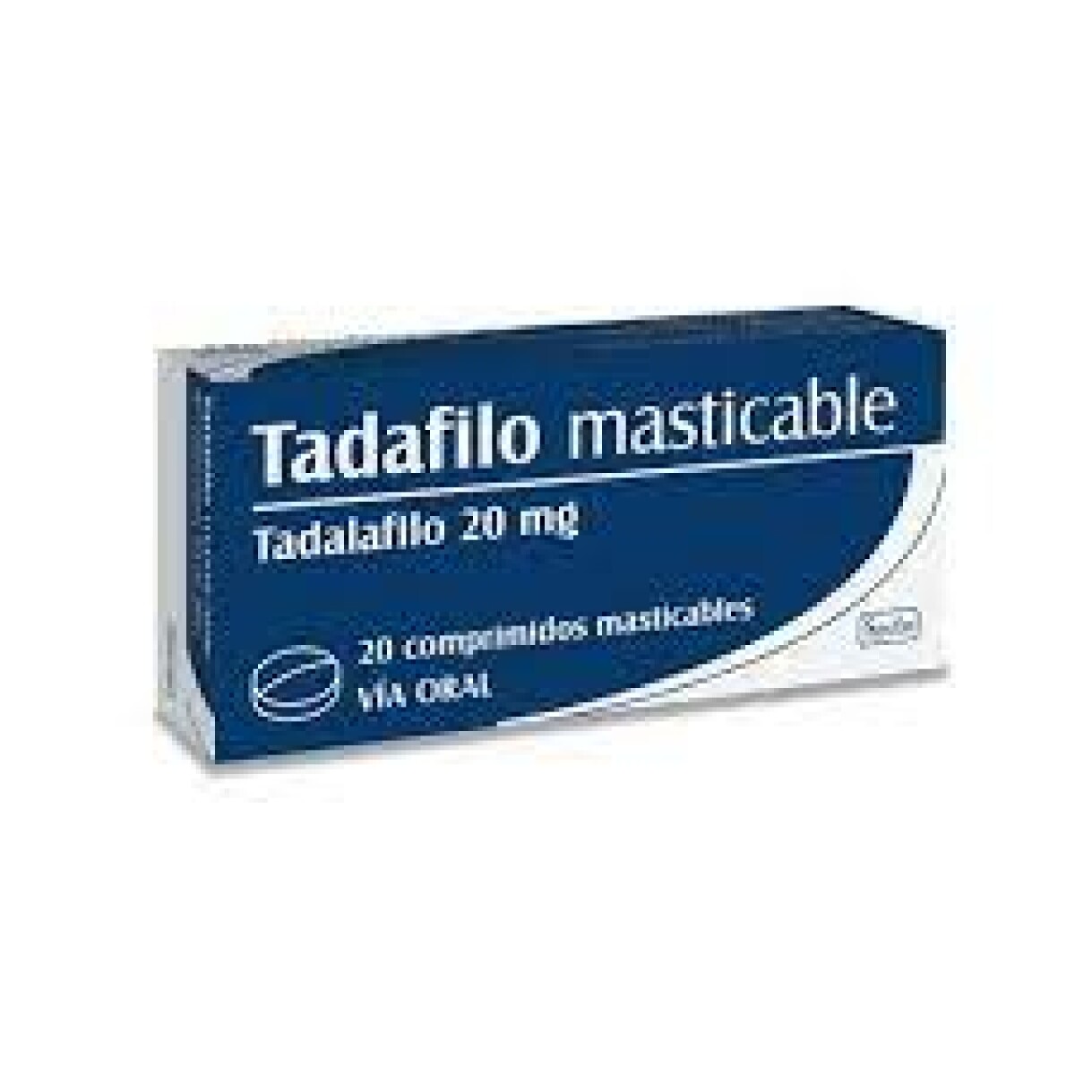 Tadafilo 20 mg x20 Comprimidos Masticables – Suplemento para Potencia Masculina