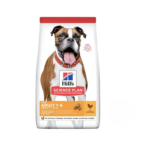 Hill´s Perro Adulto Raza Mediana light 6.8 Kg Hill´s Perro Adulto Raza Mediana light 6.8 Kg