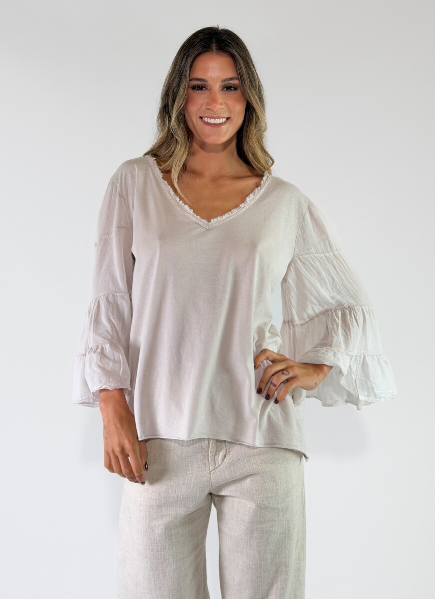 BLUSA CONDOTTI - CRUDO 